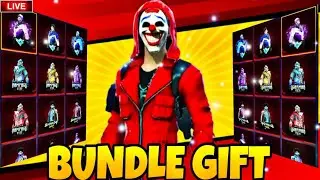 FREE FIRE BUNDLE AND DIAMOND GIFT FREE 100000% REAL GIVEAWAY NO SCAM #free fire max #ard 🎁