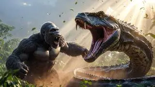 KING KONG vs TITANOBOA &mdash; The Most EPIC Giant Monster Battle Ever!