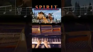 Spirit - Run Free Homeland Suite | Piano Tutorial with Scrolling Sheet Music Part 9