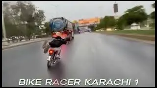 Cs Bike Race Karachi | Rider HASSAN CHADDI VS ANU BACHA | TRACK SHAH RAH E FAISAL ROAD