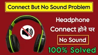 bluetooth connected but no sound problem | bluetooth headphones sound problem solved