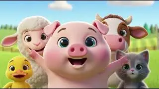 Dancing Farm Friends 🐮🐔🌾 | Fun Animal Dance Song for Kids