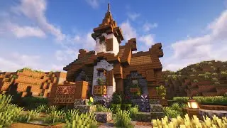 Minecraft: How to Build a Small Fantasy House | Tutorial