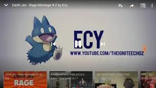 Darth Jev - Rage Montage #1 #2 #3 By - Ecy Reaction!!!