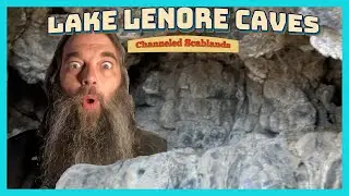 Channeled Scablands Evidence of Flood: Lake Lenore Caves
