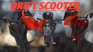 small Testing and electric Drift scooter unboxing| Drift scooter | 3 wheels Drift scooter for kids#
