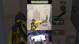 AGGRESSIVE 1V4 🔥 #Shorts #1vs4bgmi #copknit #pubgmobile| BGMI PUBG