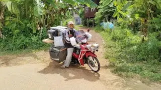 Rundt i landsbyen i Thailand