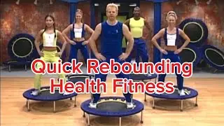 Rebounding for Health #RebounderFitness  #ReboundingExercise #Barbara O'Neil #core #cardio #muscle