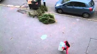 11.1.2015 - Sam a Naty - 1. vynášení koše