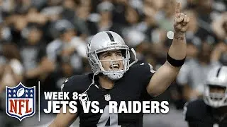 Derek Carr Hits Andre Holmes for the Red Zone TD! | Jets vs. Raiders | NFL
