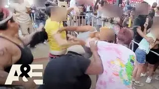 Grown Women BRAWL In Front of Kids Over Line-Cutting at Amusement Park | Parent Wars | A&E