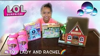 Siri Controls Witch Toy To Unbox! LOL Surprise Underwraps, Hairdorables, Calico Critters or School