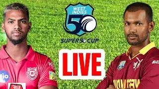 Live Super 50 Cup 2022 | Trinidad vs Combined | Live cricket today