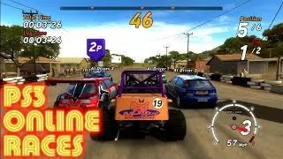 Sega Rally Online Arcade - PS3 Online Race (Desert '95)