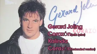 Gerard Joling &ndash; Coraz&oacute;n with lyrics