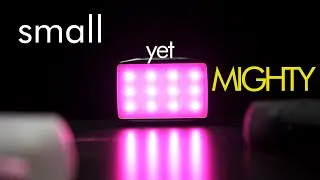 𝘽𝙚𝙨𝙩 CHEAP 𝙎𝙢𝙖𝙡𝙡 RGB Light Under $100 | Falconeyes Pocketlite F7 Mini