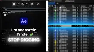 Frankenstein Finder для After Effects &mdash; Прекратите копать. Начните находить.