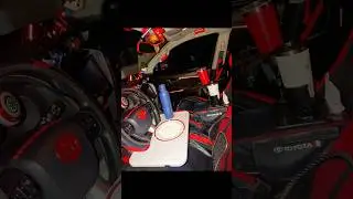 CAR STREERING WHEEL FOOD TRAY & DOUBLE CUP HOLDER TRAY FOR DRIVE THRU FOOD EATING