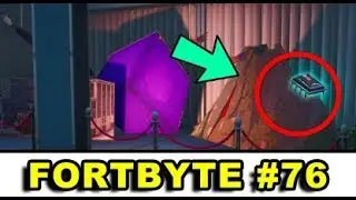 Fortnite Fortbyte #76 : Found Behind a Historical Diorama in an Insurance Building Location