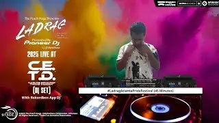C.E.T.D. (DJ Set) Live At LADRAG Atlanta Pride Festival 2025 With Rekordbox App DJ | The Peach Stage