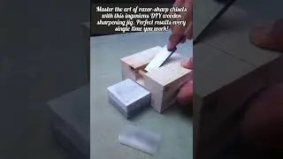 Genius DIY Chisel Sharpening Hack
