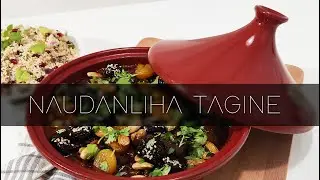 Beef tagine with pomegranate couscous (naudanliha tagine granaattiomena couscouksella)