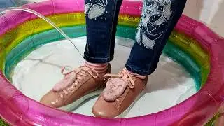 Wet Pink Sneakers