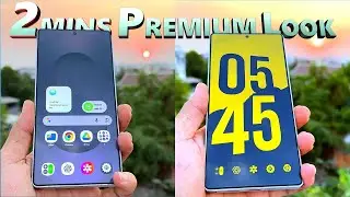2 minutes customize your home screen from basic to premium look. #Customize #Homescreen #Aesthetic