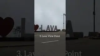 Places to Visit in Lava #shorts