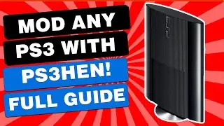 Jak zmodyfikować PS3 Super Slim 486 PS3HEN lub modele Slim lub Fat