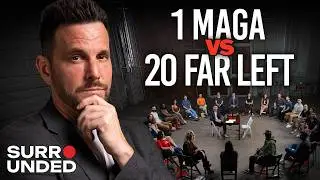 1 MAGA Republican vs 20 Far-Left Democrats (ft Dave Rubin) | Surrounded