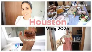 Houston Vlog 2025 | Thanksgiving, Aquarium + Family Time