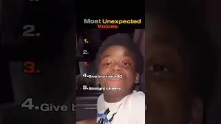 Top 5 Most Unexpected Voices 🔥