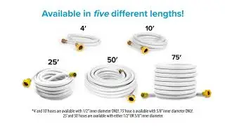 Taste PURE Drinking Water Hose   Lead and BPA Free, Reinforced for Maximum kink  |Ext Trending