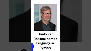 How Python language got its name? #python