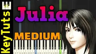 Julia [Final Fantasy VIII] - Medium Mode [Piano Tutorial] (Synthesia)