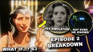 WANDA'S SIMULATION | WHAT IF? SEASON 3 EPISODE 2 BREAKDOWN WANDAVISION COSMIC AGATHA EXPLAINED HINDI
