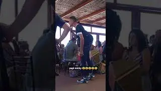 PAPI MICKY SE PICA A CHORO CON DUE&Ntilde;O DE RESTAURANTE POR NO ACEPTARLE UN CANJE