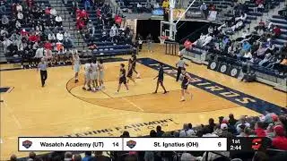 2025-26 HS Basketball: Wasatch Academy Tigers vs St Ignatius Wildcats 01/17/2026