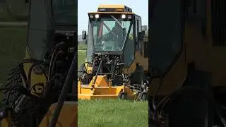 Conquer Large Lawns Faster with the Trackless Rotary Finishing Mower!