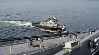USS John C. Stennis Departs Puget Sound