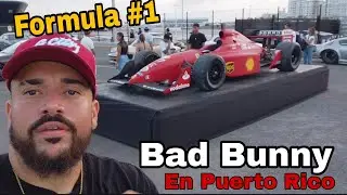 Bad Bunny Formula #1 en Puerto Rico y la Exibicion de autos en San Juan Car Project PR