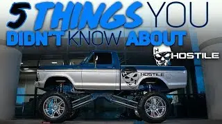 5 THINGS YOU DIDN&rsquo;T KNOW ABOUT HOSTILE WHEELS!