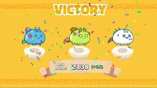DAP Axie Infinity Arena Gameplay 2100+ MMR | Dusk, Aqua, Plant | Shrimpinator gameplay |
