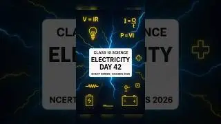 Day 42 NCERT Series | Chapter-11 Electricity Line by Line Explanation Class 10 #electricity #cbse