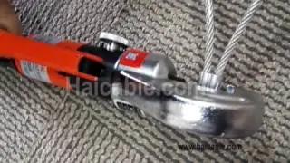 Swaging Wire Rope Crimping Tools