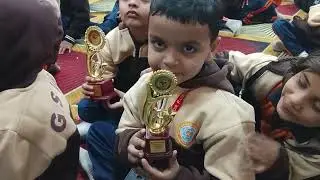 Annual Sports Day |Musical Chair | School Function #ekansh #sports #preschool  #1st #prize #viral 