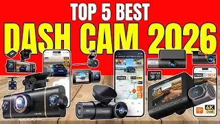 Top 5 Best Dash Cams 2026 | 4K, 360&deg;, Dual & 3-Channel Car Cameras