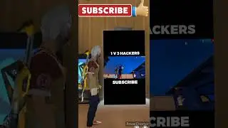 1 V 3 HACKERS #viralvideo #viral #youtubeshorts #axgaming #trending #trendingshorts